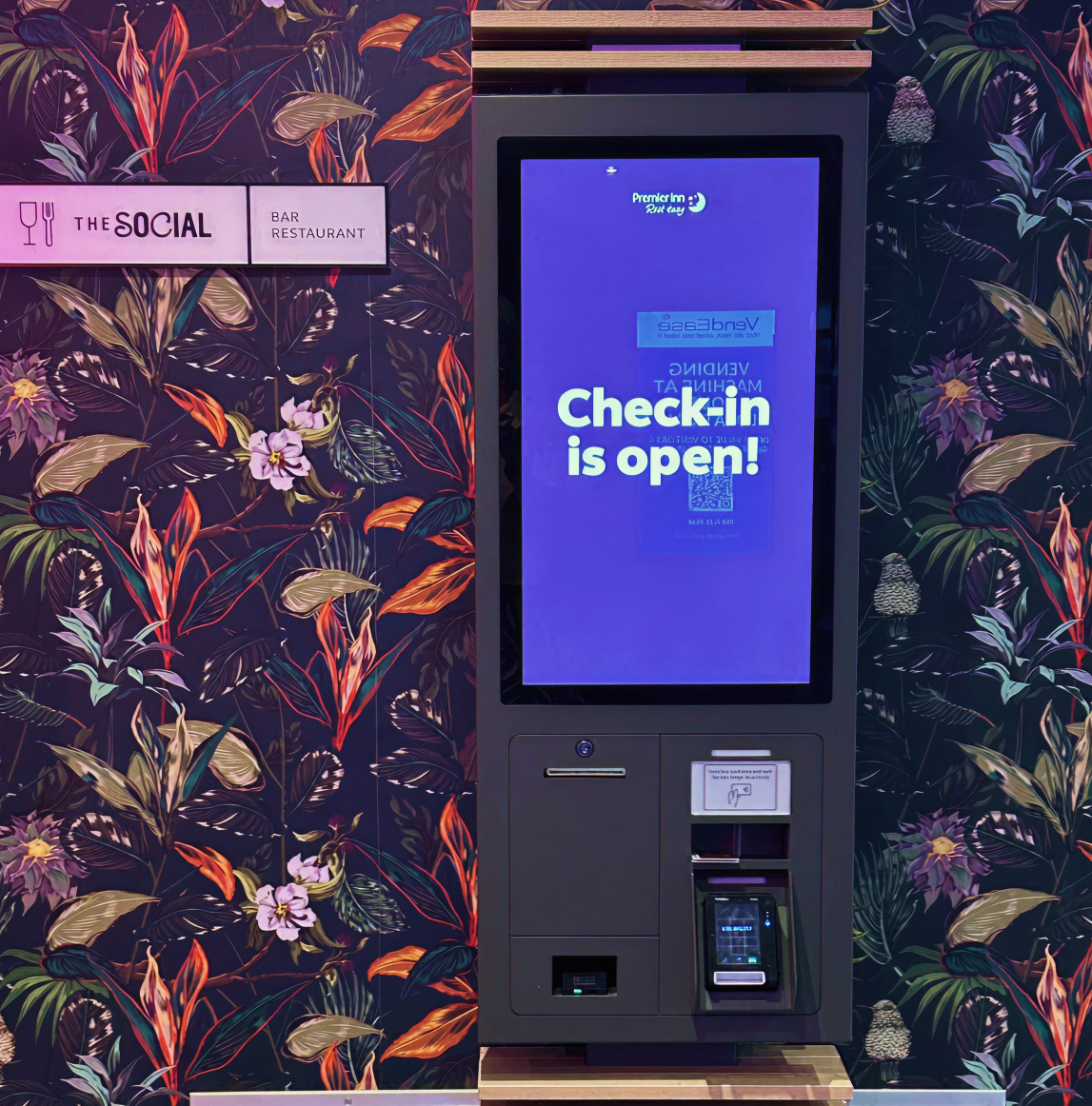 Hotel Check-In Kiosk Premier Inn