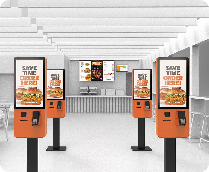 Self-Service Kiosks for US Quick Service Restaurants